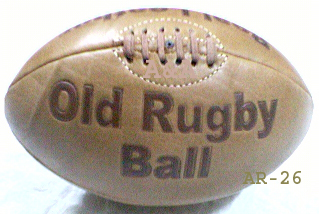 Anitique Leather rugby balls