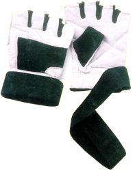 Weightlifting leather Glove