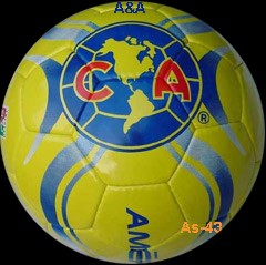 club america promotional balls